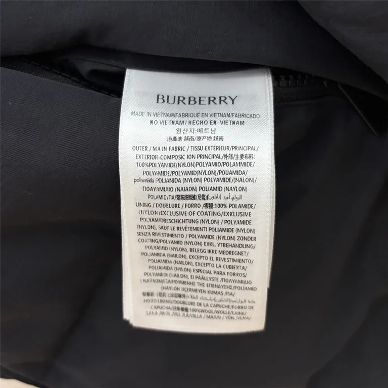 Burberry Long H-Line Down Jacket